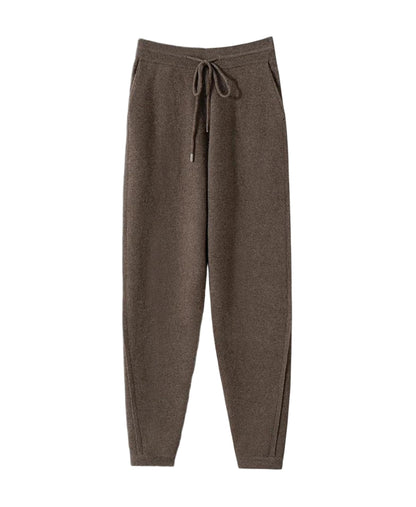 Cashmere Knit Pencil Pants