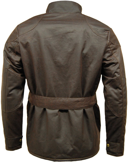 Quilted Wax Biker Jacket