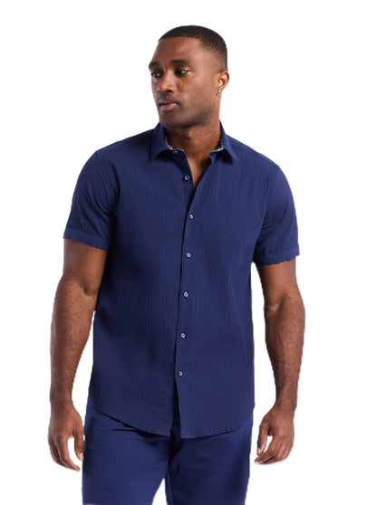 Short Sleeve Button-Down Shirt