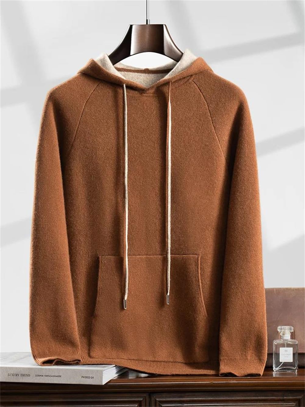 Cashmere Hooded Knit Sweater