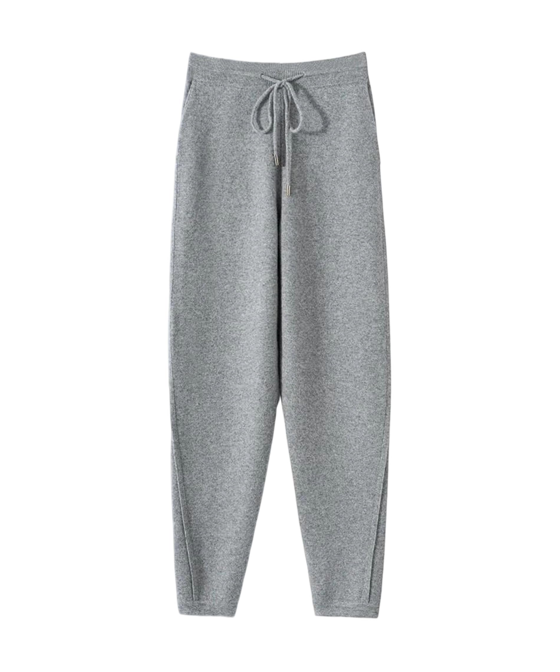 Cashmere Knit Pencil Pants
