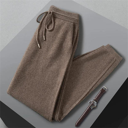 Cashmere Knit Pencil Pants