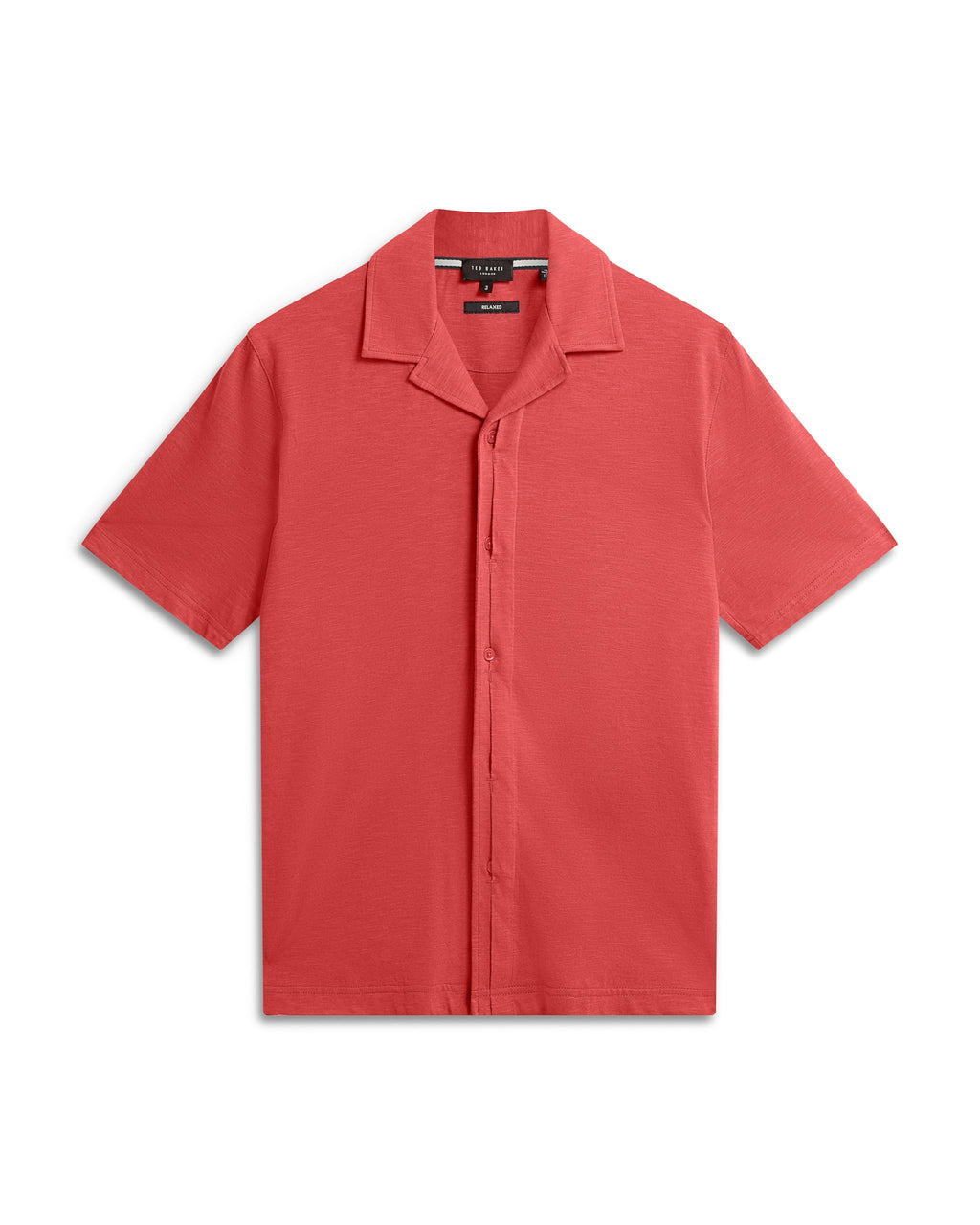 Linen Blend Johnny Collar Polo