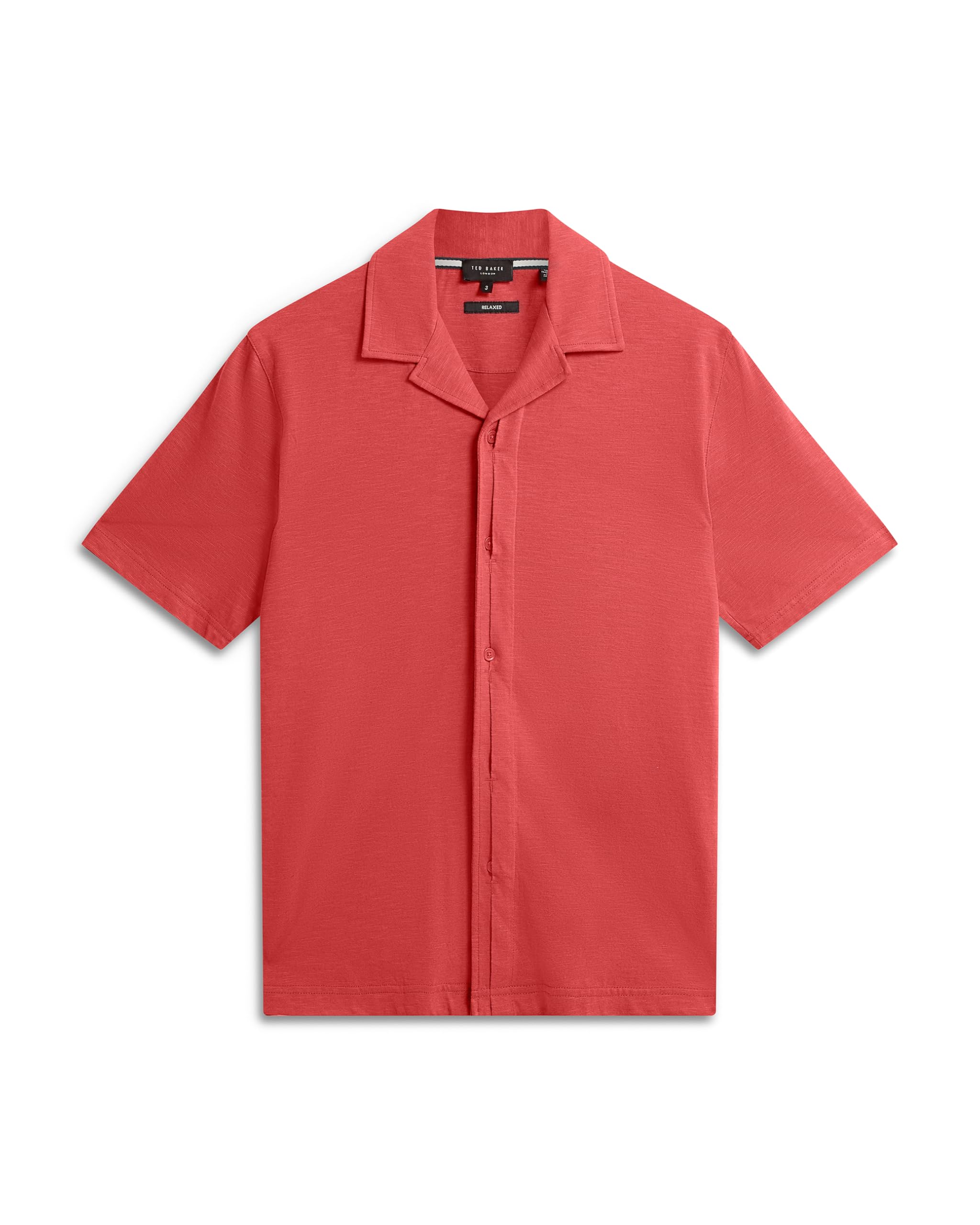 Linen Blend Johnny Collar Polo
