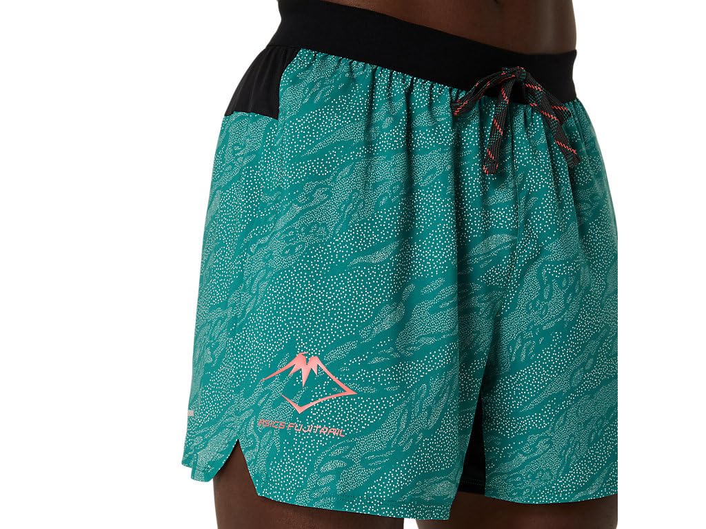Printed Trail Running Shorts