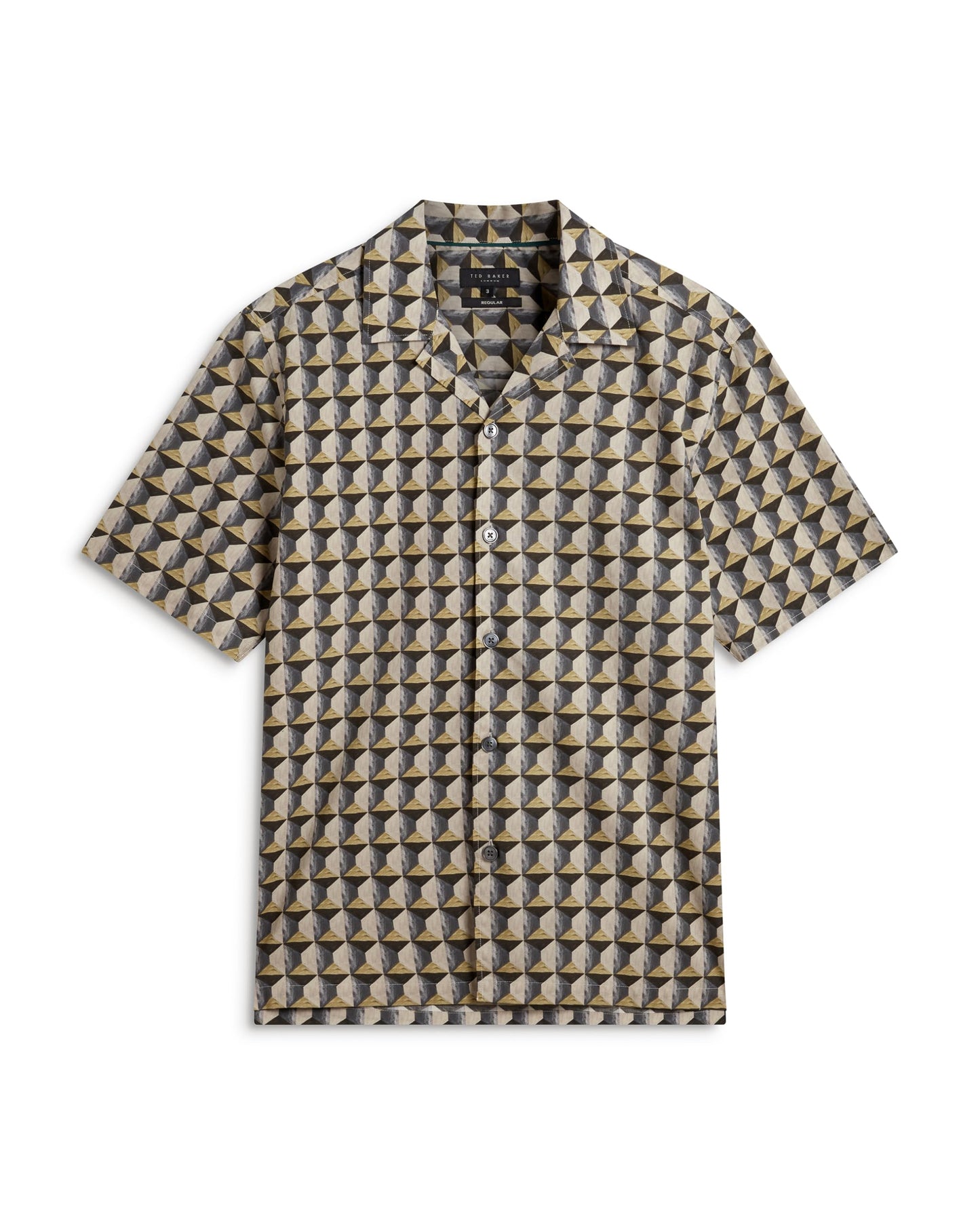 Relaxed Fit Short-Sleeve Camp Shirt