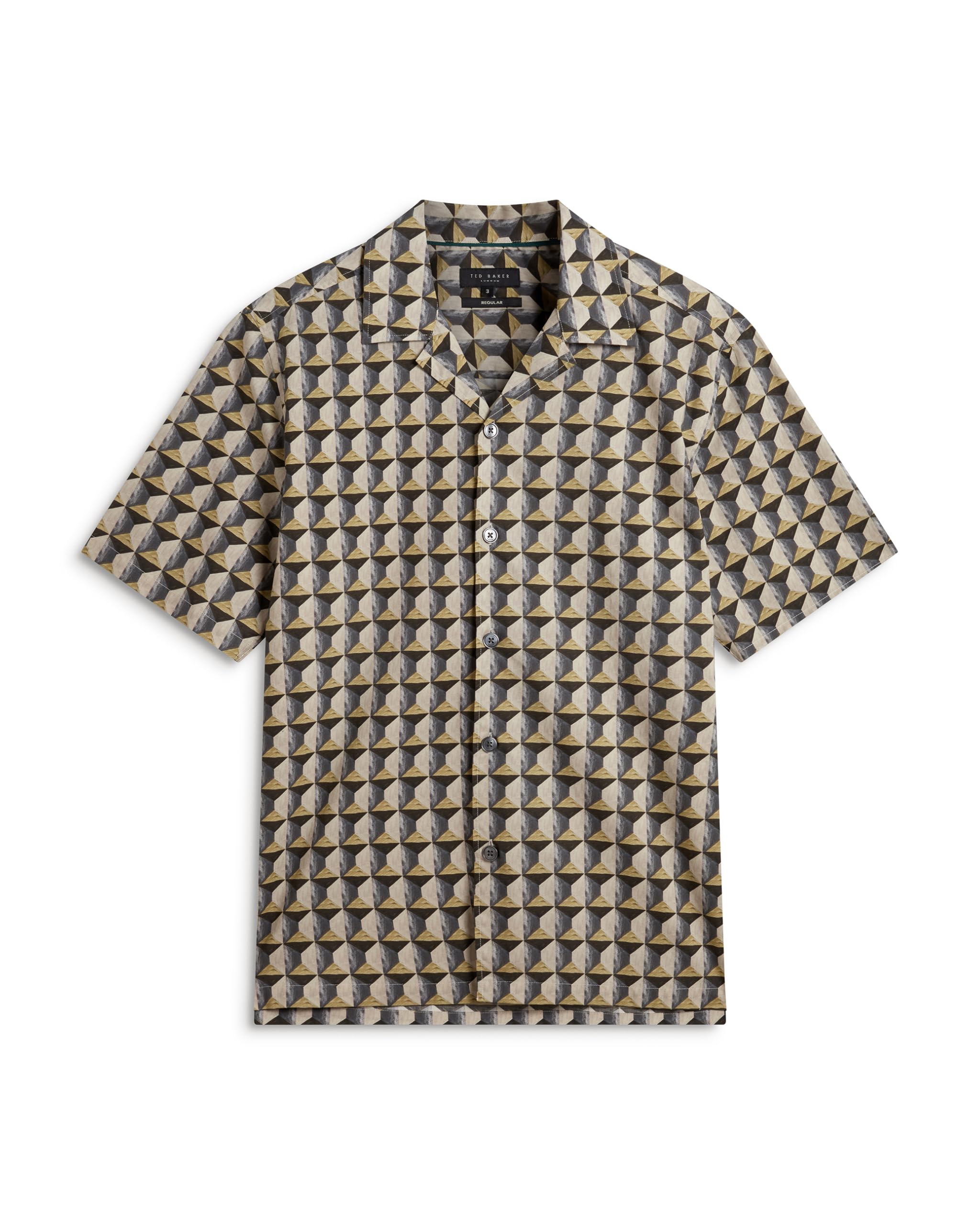 Relaxed Fit Short-Sleeve Camp Shirt