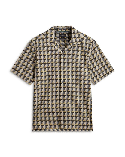 Relaxed Fit Short-Sleeve Camp Shirt