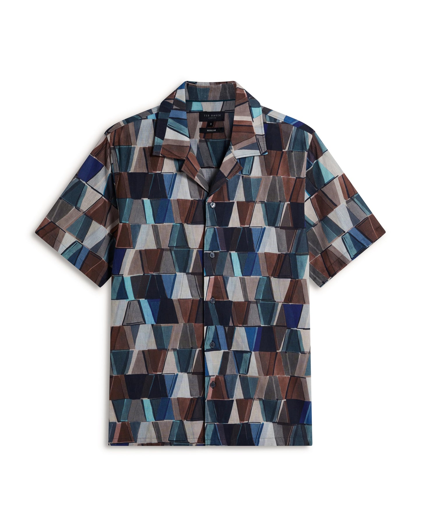Relaxed Fit Short-Sleeve Camp Shirt