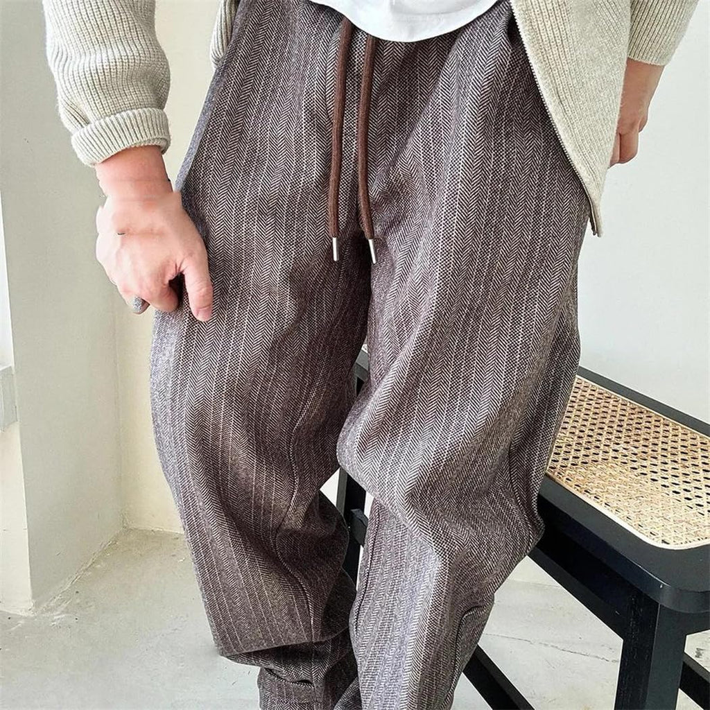 Wide-Leg Casual Pants
