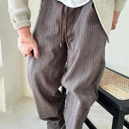 Wide-Leg Casual Pants