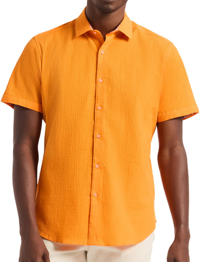 Short Sleeve Button-Down Shirt