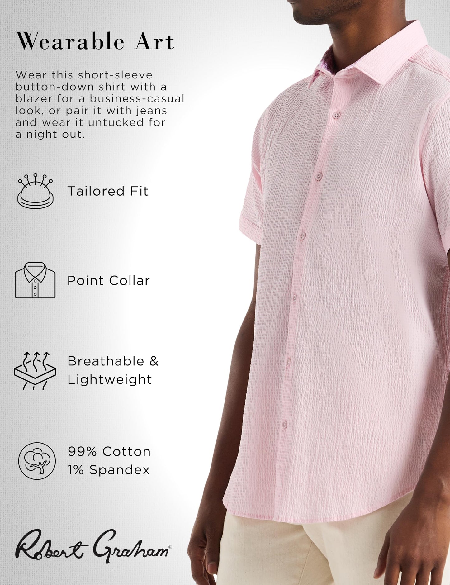 Short Sleeve Button-Down Shirt