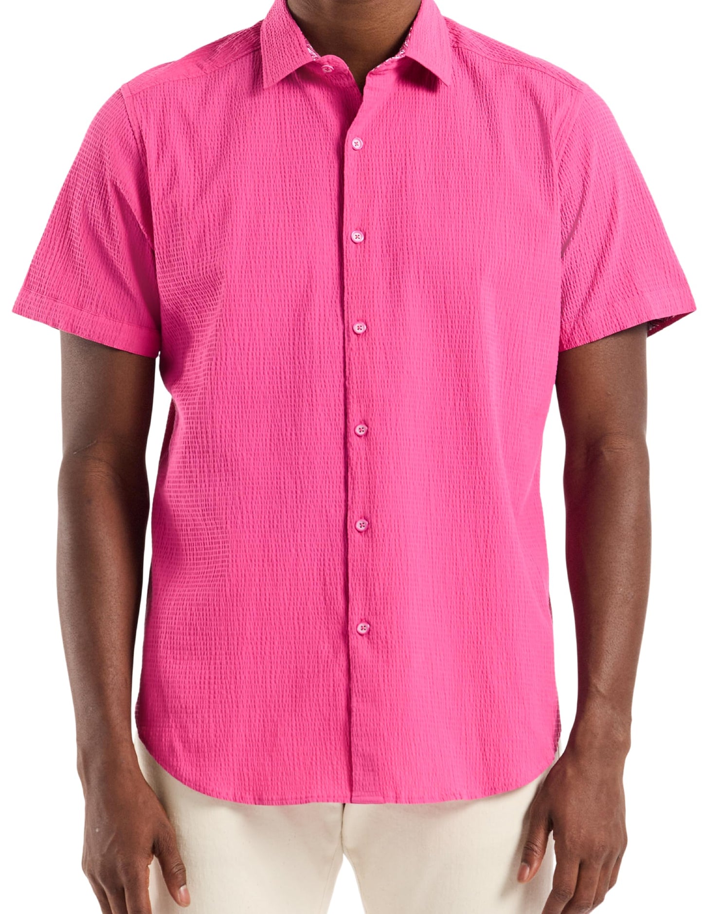 Short Sleeve Button-Down Shirt