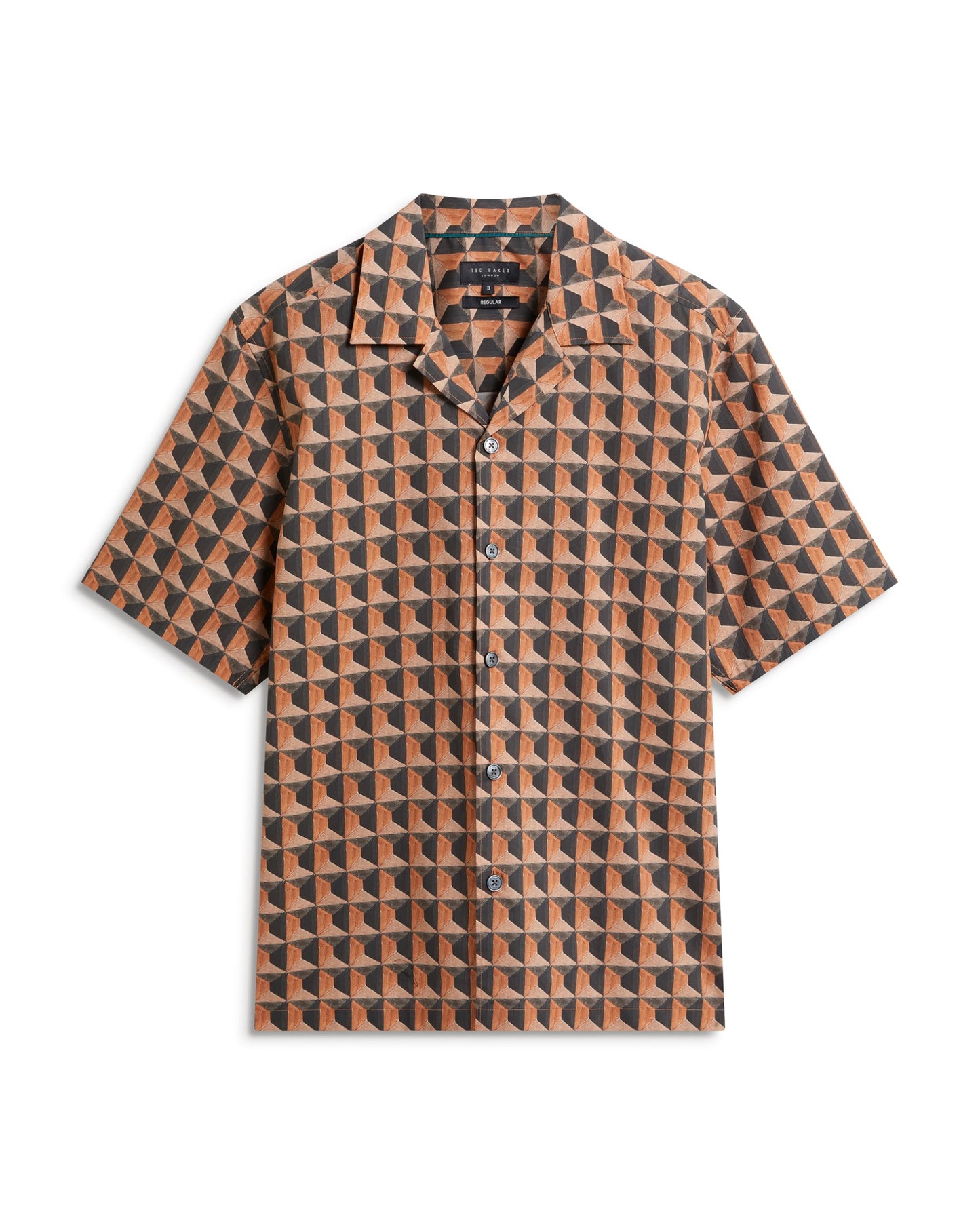Relaxed Fit Short-Sleeve Camp Shirt