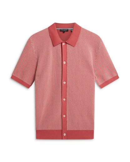 Heavyweight Knit Short Sleeve Top