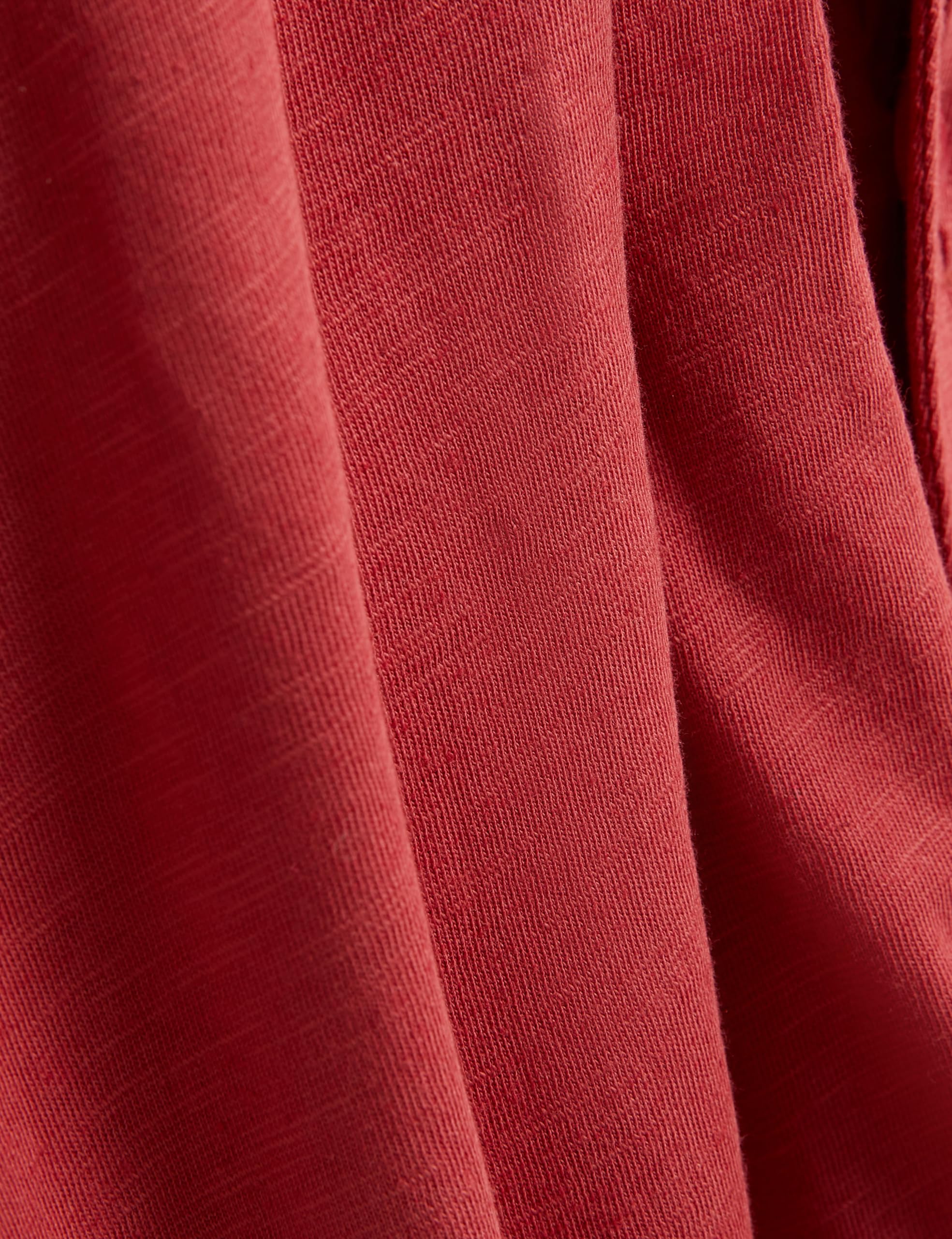 Linen Blend Johnny Collar Polo