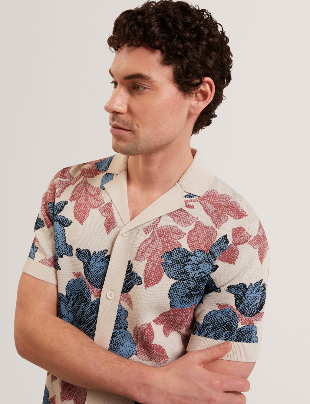 Heavyweight Knit Short Sleeve Top