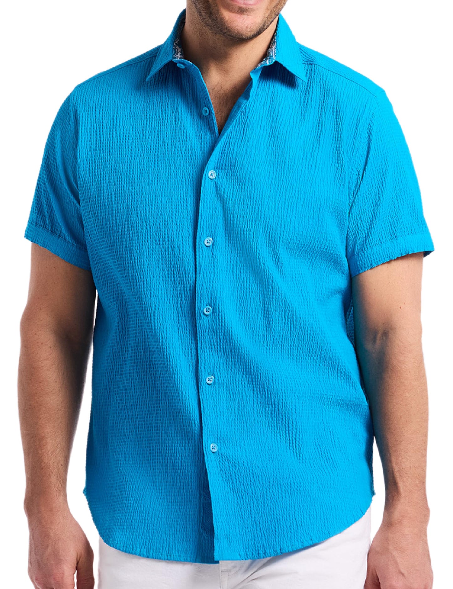 Short Sleeve Button-Down Shirt